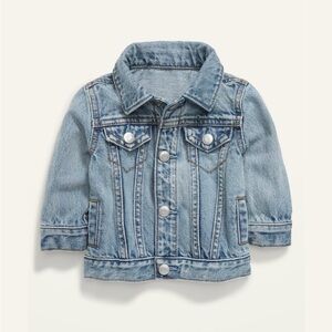 Old Navy Unisex Light-Wash Jean Jacket for Baby Size 12-18M